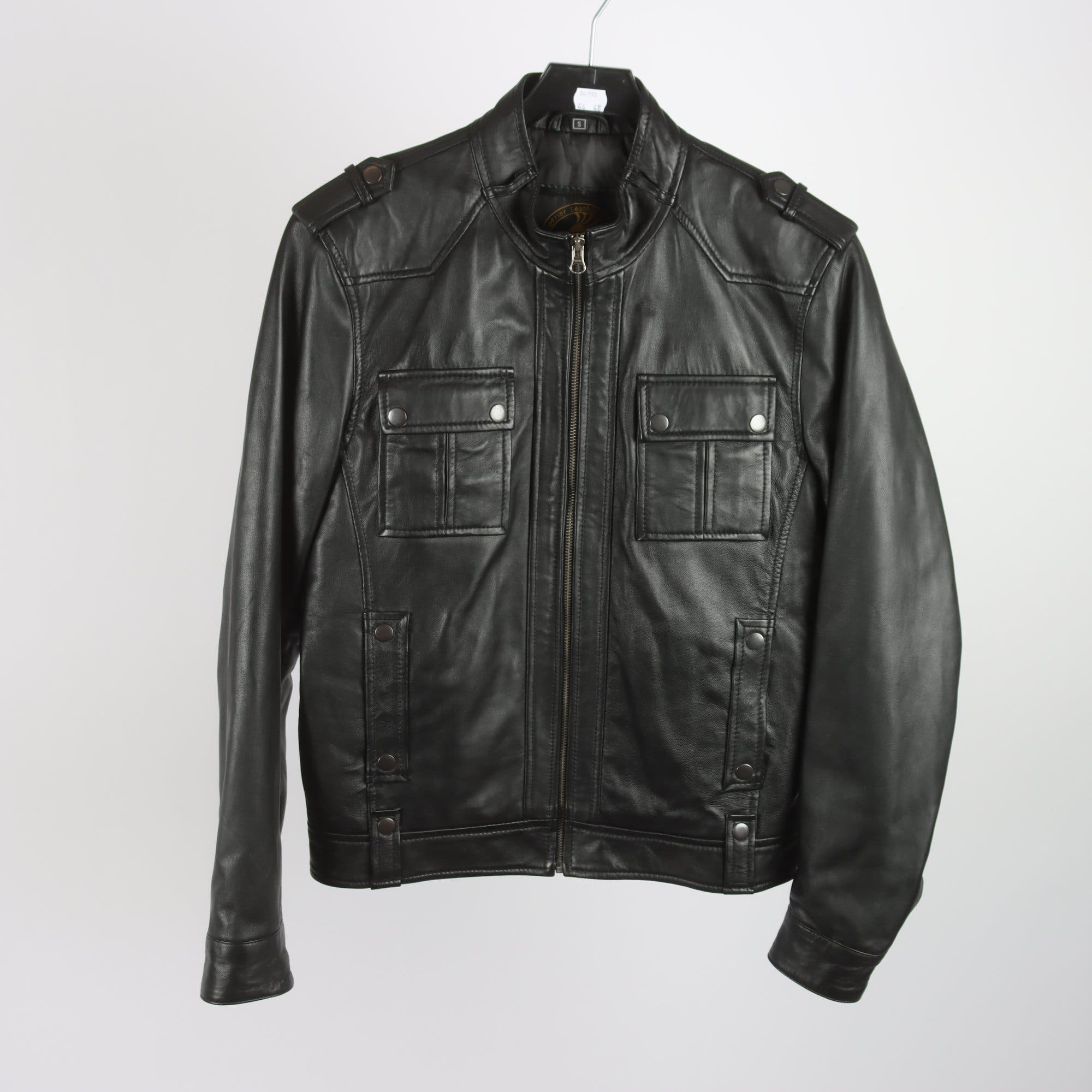 Skinnjacka, Superior Leather Garments, stil. S