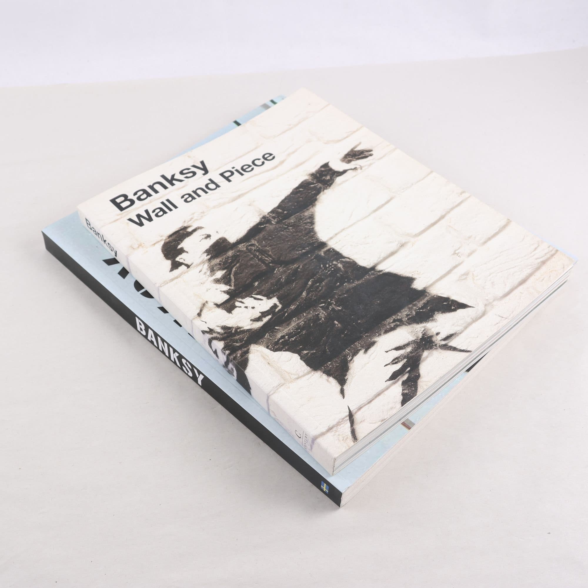 Banksy, bokpaket med 2 volymer
