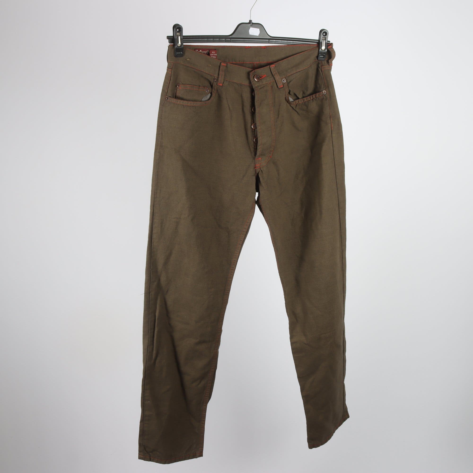 Byxor, Marlboro Classics, brun, stl. 33″/34.