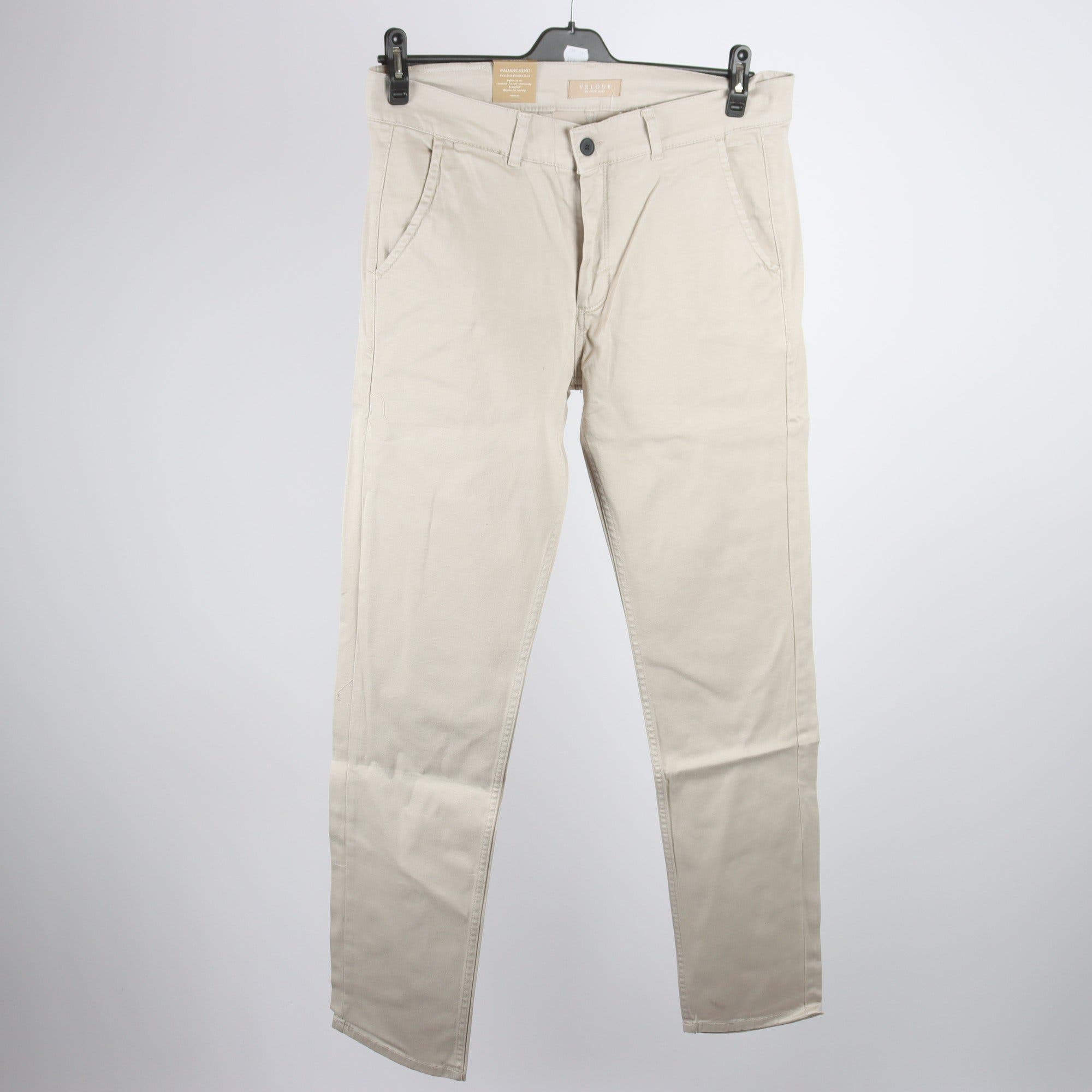 Byxor, Velour x Nostalgi, beige, stl. 33″.